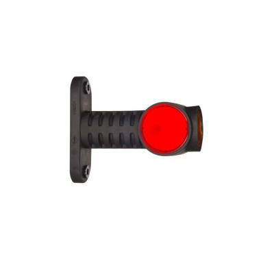 Triple outline marker light, with short, straight arm red LD 2039