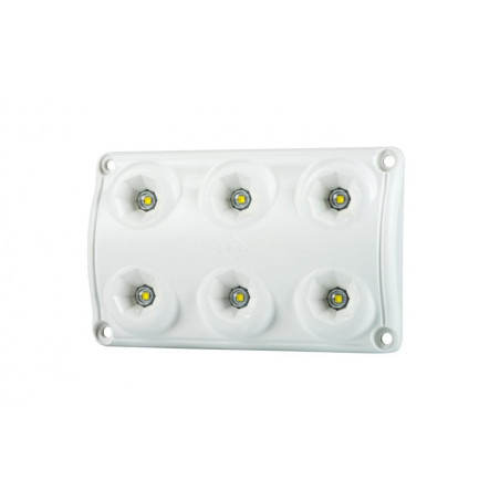 Iluminación interior, rectangular blanco LWD 2154