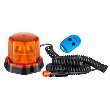 Beacon light LED remote control magnet cigarette lighter plug 12/24V LDO 2278