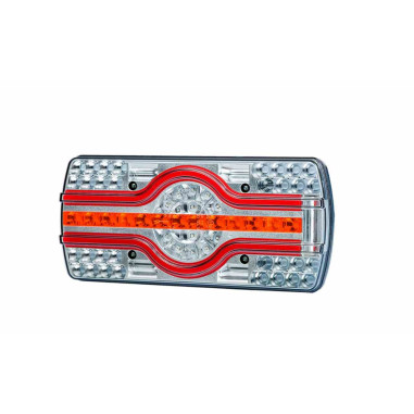 Multifunction rear lamp. Number plate light - underarm right LZD 2545