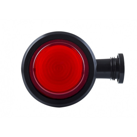 LAMPA OBRYSOWA LED NEON BIAŁO CZERWONA KRÓTKA OLD SCHOOL LD 2606