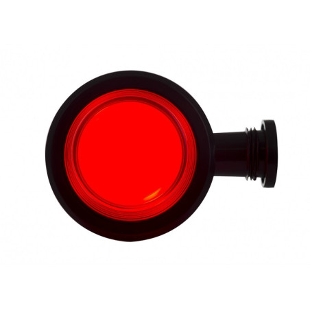 LAMPA OBRYSOWA LED NEON BIAŁO CZERWONA KRÓTKA OLD SCHOOL LD 2606