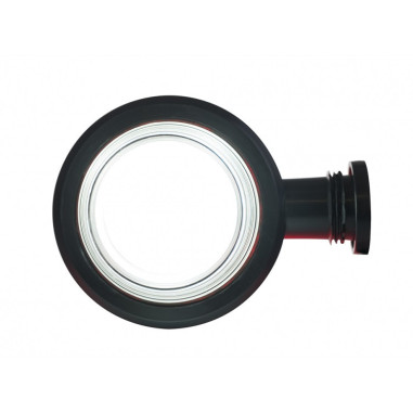 LAMPA OBRYSOWA LED NEON BIAŁO CZERWONA KRÓTKA...