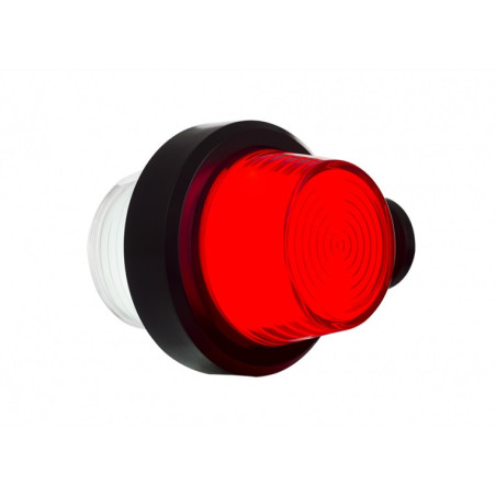 LAMPA OBRYSOWA LED NEON BIAŁO CZERWONA KRÓTKA OLD SCHOOL LD 2606
