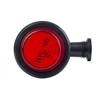 LAMPA OBRYSOWA LED BIAŁO CZERWONA KRÓTKA OLD...