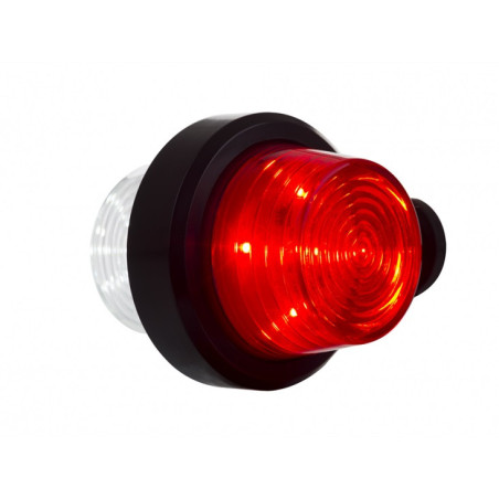 LAMPARA LED DE GÁLIBO BLANCA Y ROJA CORTA OLD SCHOOL LD 2588