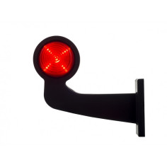 FEU DE GABARIT LED GAUCHE BLANC & ROUGE CASSÉ OLD SCHOOL... 2