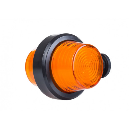 LAMPA KIERUNKOWSKAZU OBRYSOWA LED NEON POMARAŃCZOWA KRÓTKA OLD SCHOOL LKD 2608