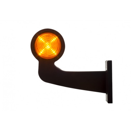 LAMPA KIERUNKOWSKAZU OBRYSOWA LED POMARAŃCZOWA ŁAMANA OLD SCHOOL LKD 2589