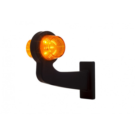 LAMPA KIERUNKOWSKAZU OBRYSOWA LED POMARAŃCZOWA ŁAMANA OLD SCHOOL LKD 2589