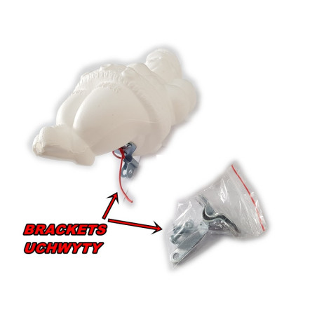 ILLUMINERAD MANSFIGUR MED HANDTAG 25 CM JIM JUNIOR