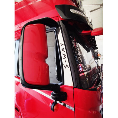 IVECO S-WAY front od door stainless chrome cover