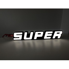 SZUPER VILÁGÍTÁSÚ FEHÉR LED SCANIA EMBLÉMA 2
