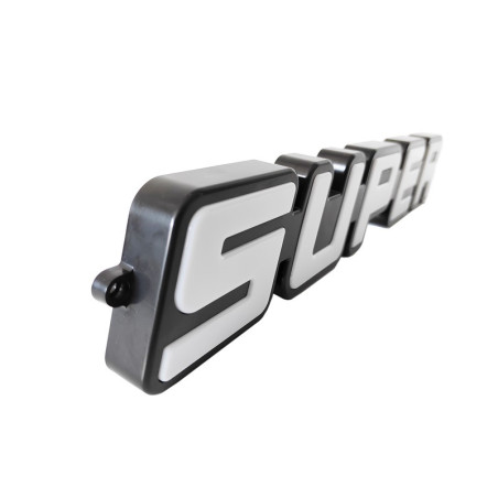 SUPER EMBLEMA, LED VERDE ILLUMINATO