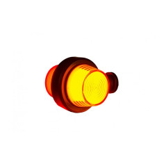 LAMPA OBRYSOWA LED POMARAŃCZOWO-CZERWONA NEON OLD SCHOOL... 2