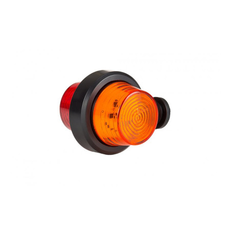 LAMPA OBRYSOWA LED POMARAŃCZOWO-CZERWONA OLD SCHOOL LD 2622