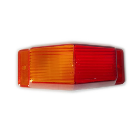 PANTALLA DE DOBLE QUEMADOR NARANJA-ROJO