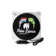 LIGHTBOX 17x17 POLAR EXPRESS TABLICZKA PODŚWIETLANA LED...