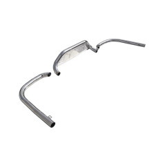 VOLVO FH4 bumper bars side + plate stainless 2