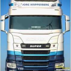 Scania Next Gen clona skla polyester spoiler kvetinac 2