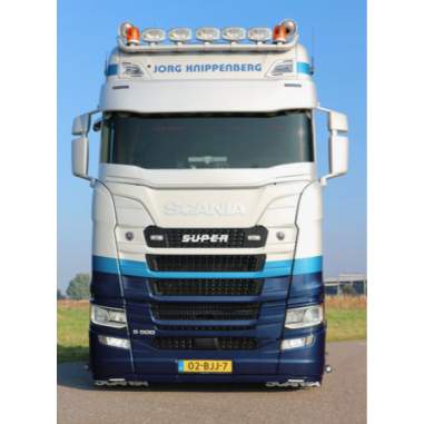 SCANIA NEXT GEN ALVÁZFEDÉL 22CM MŰANYAG