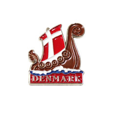 PIN PRZYPINKA DENMARK ŁÓDŹ WIKING