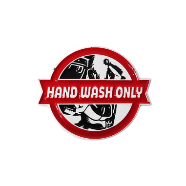 HAND WASH ONLY - pin
