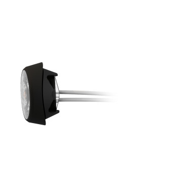 BIAŁA LAMPA OBRYSOWA LED WCISKANA FT-074 B