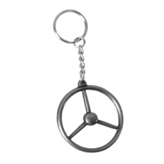 PORTE-CLÉS VOLANT À 3 BRANCHES SCANIA GRIS