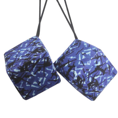 PELUCHE STILE DANESE BLUE DICE DP03