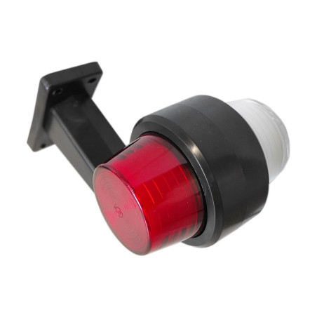 OLD SCHOOL DECORATIEVE LED NEON LAMP, WIT EN ROOD, GEBROKEN