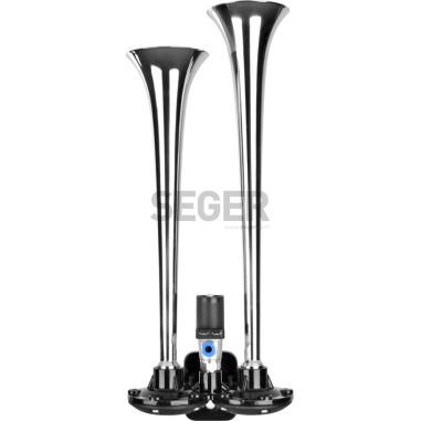FANFARA PNEUMATYCZNA PODWÓJNA 24V CHROM