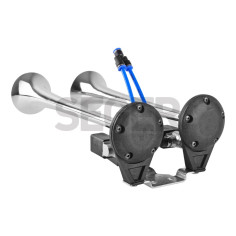 NEUMÁTICO FANFARRIA DOBLE 24V CROMO 2TON SEGER 2