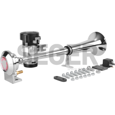 FANFARE PNEUMATIQUE 12V BUS AVEC COMPRESSEUR LOCOMOTIVE... 2