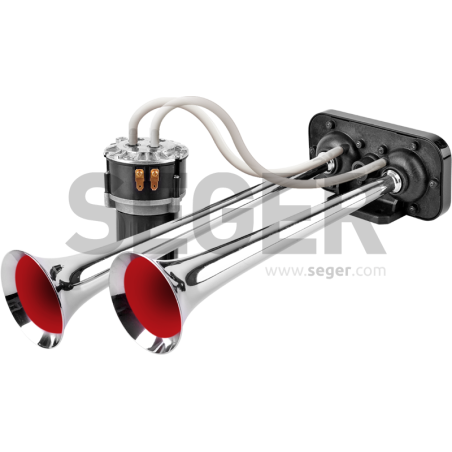 BUS PNEUMATIQUE FANFARE 12V AVEC COMPRESSEUR SEGER