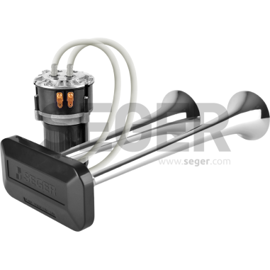 PNEUMATISCHE FANFA 12V-BUS MET SEGER-COMPRESSOR