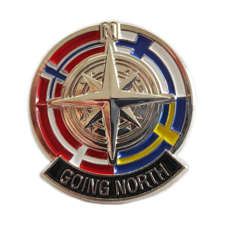 ÉPINGLE EN DIRECTION DU NORD