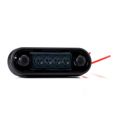 Marker light DARK LED red 4xLED