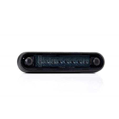 LAMPA OBRYSOWA LONG DARK CZERWONA LED